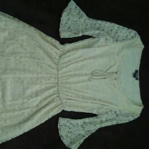 Off White Lace Dress